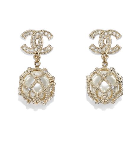 chanel shell earrings|chanel earrings online shop.